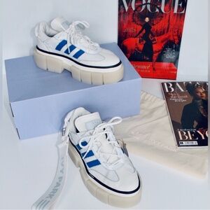ADIDAS Super Sleek Chunky Beyonce Ivy Park Halls of Ivy Blue White